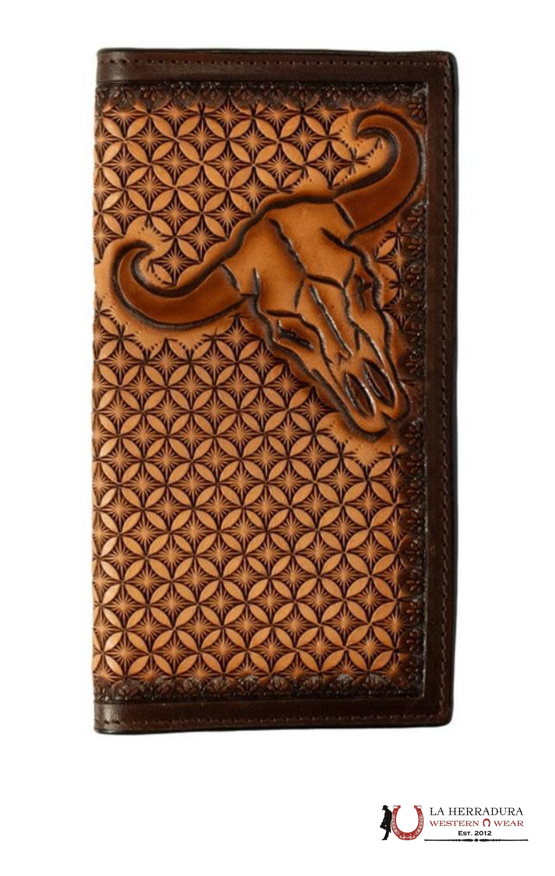 3D RODEO WALLET LONG HORN SKULL D250015302 ACCESORIOS