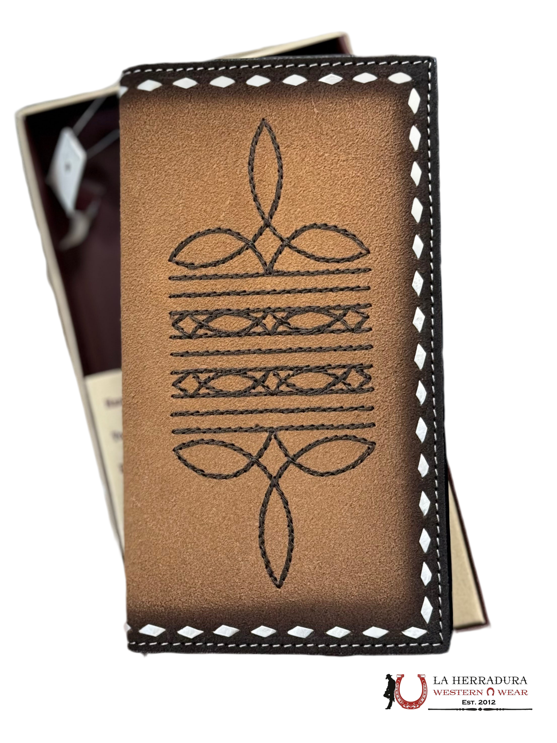 3D RODEO WALLET TOP GRAIN LEATHER D250016602 ACCESORIOS