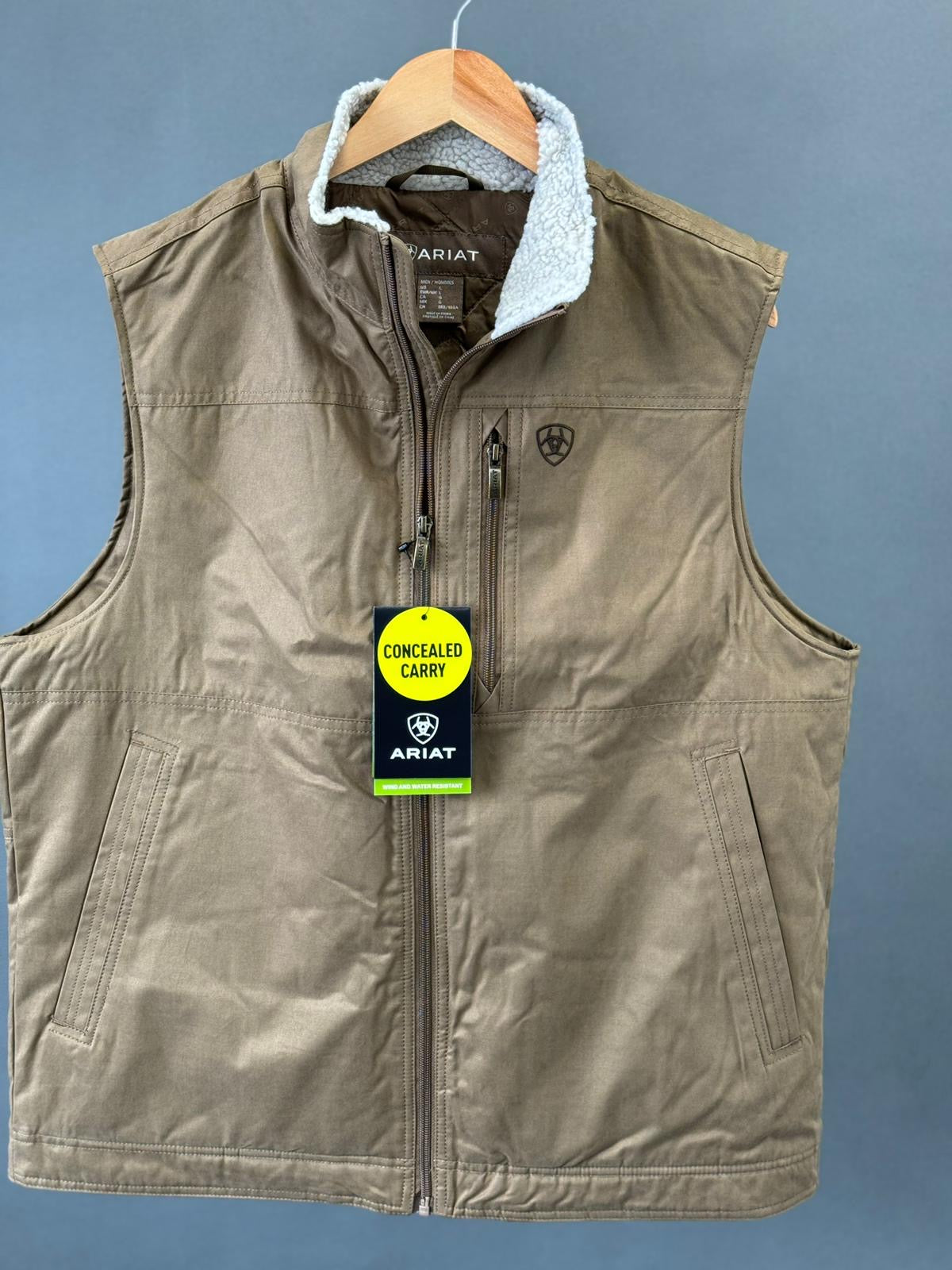 ARIAT Grizzly Canvas Ins Vest Cub