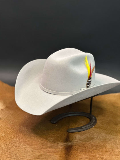 SOMBRERO DE FIELTRO GRIS PLATA POTRERO 30X GARAÑÓN MALBORO