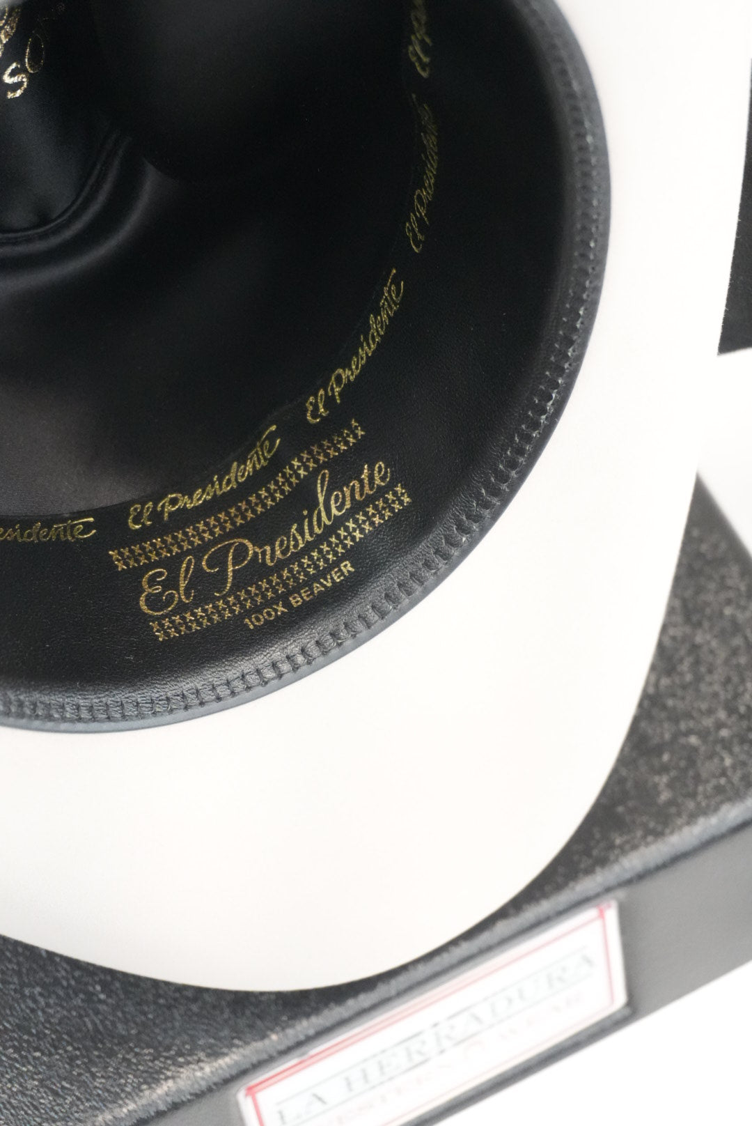 STETSON EL PRESIDENTE 100X SILVER BELLY COPA ALTA