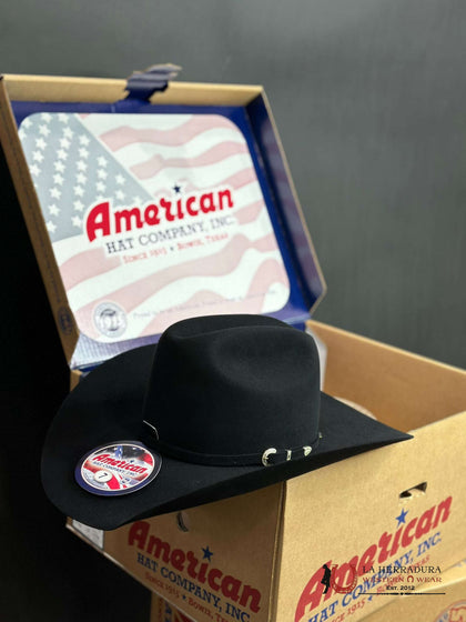 40X American Felt Hat Black