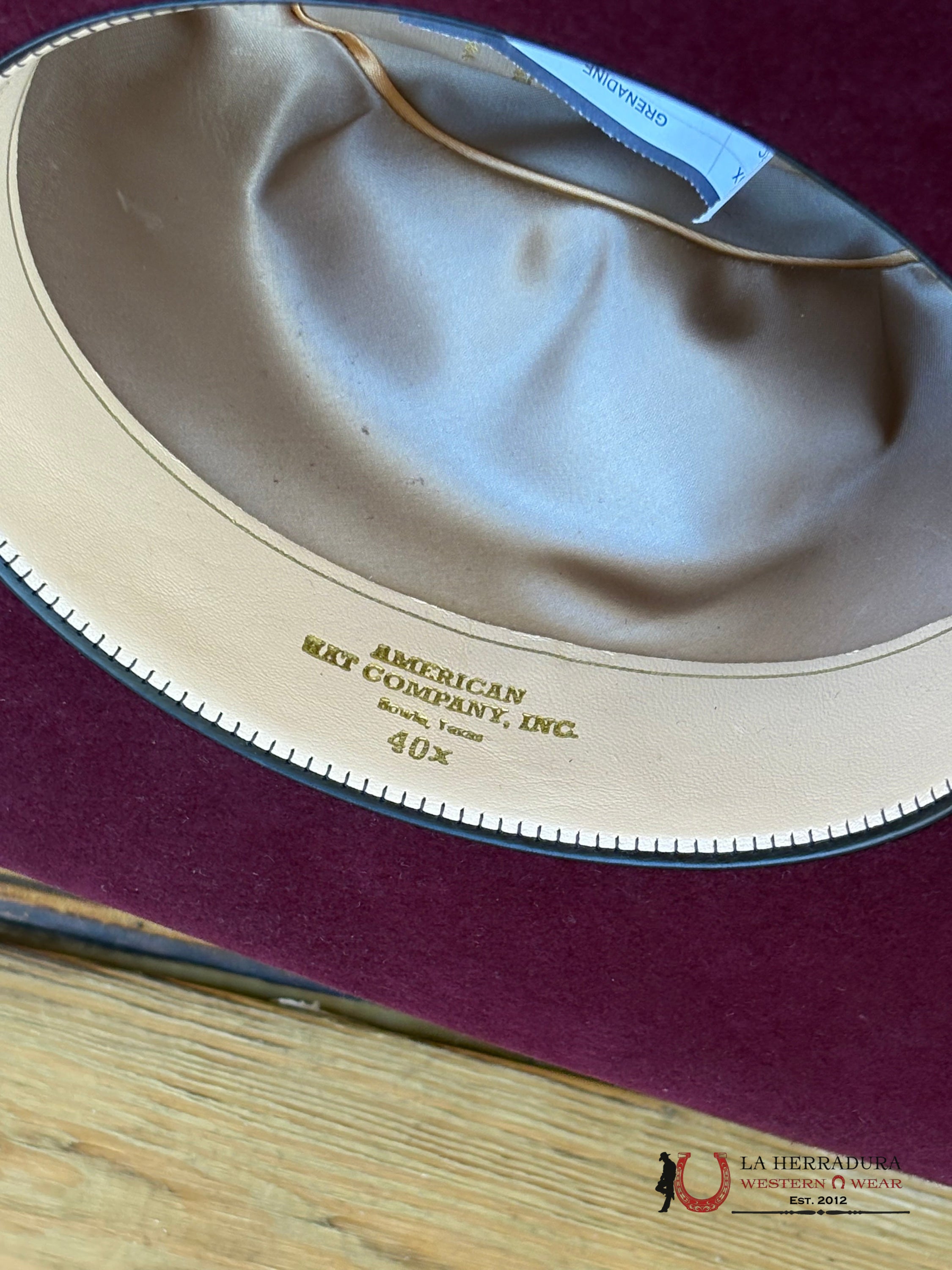 40X American Felt Hat Grenadine TEJANA