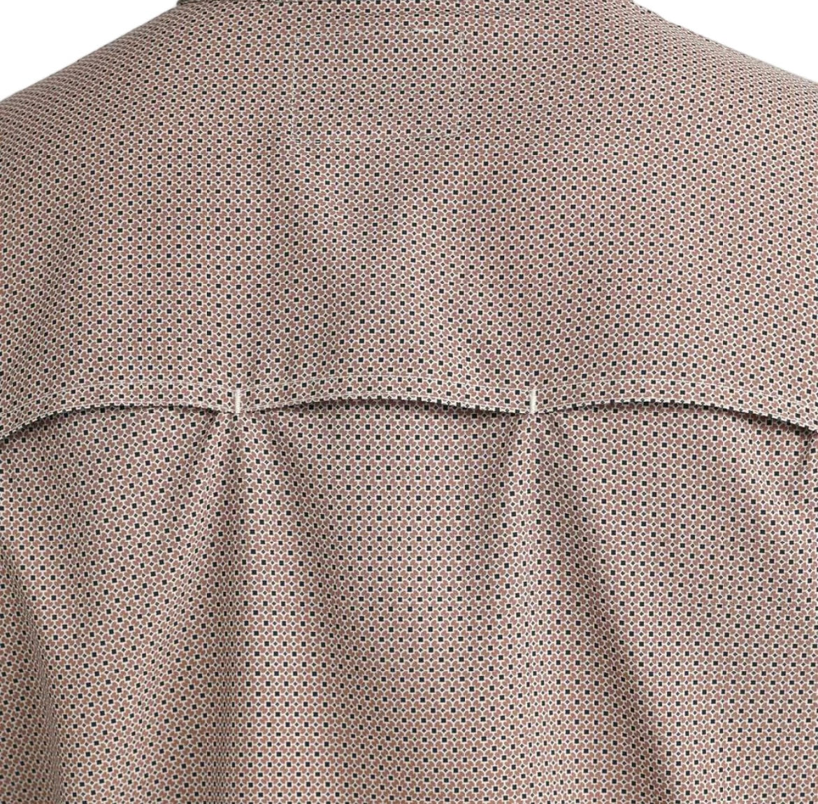CINCH MENS BROWN PRINT ARENAFLEX SHORT SLEEVE SHIRT - MTW1725006