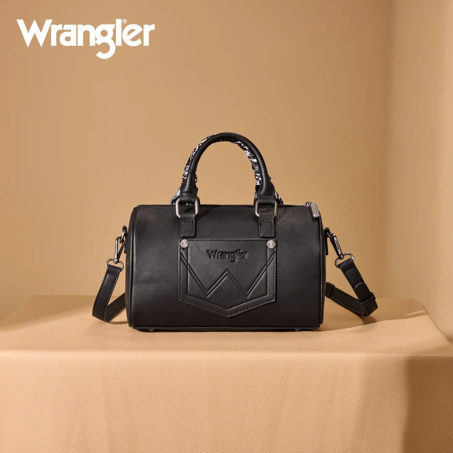 WRANGLER CROSS BODY BLACK 9012BK