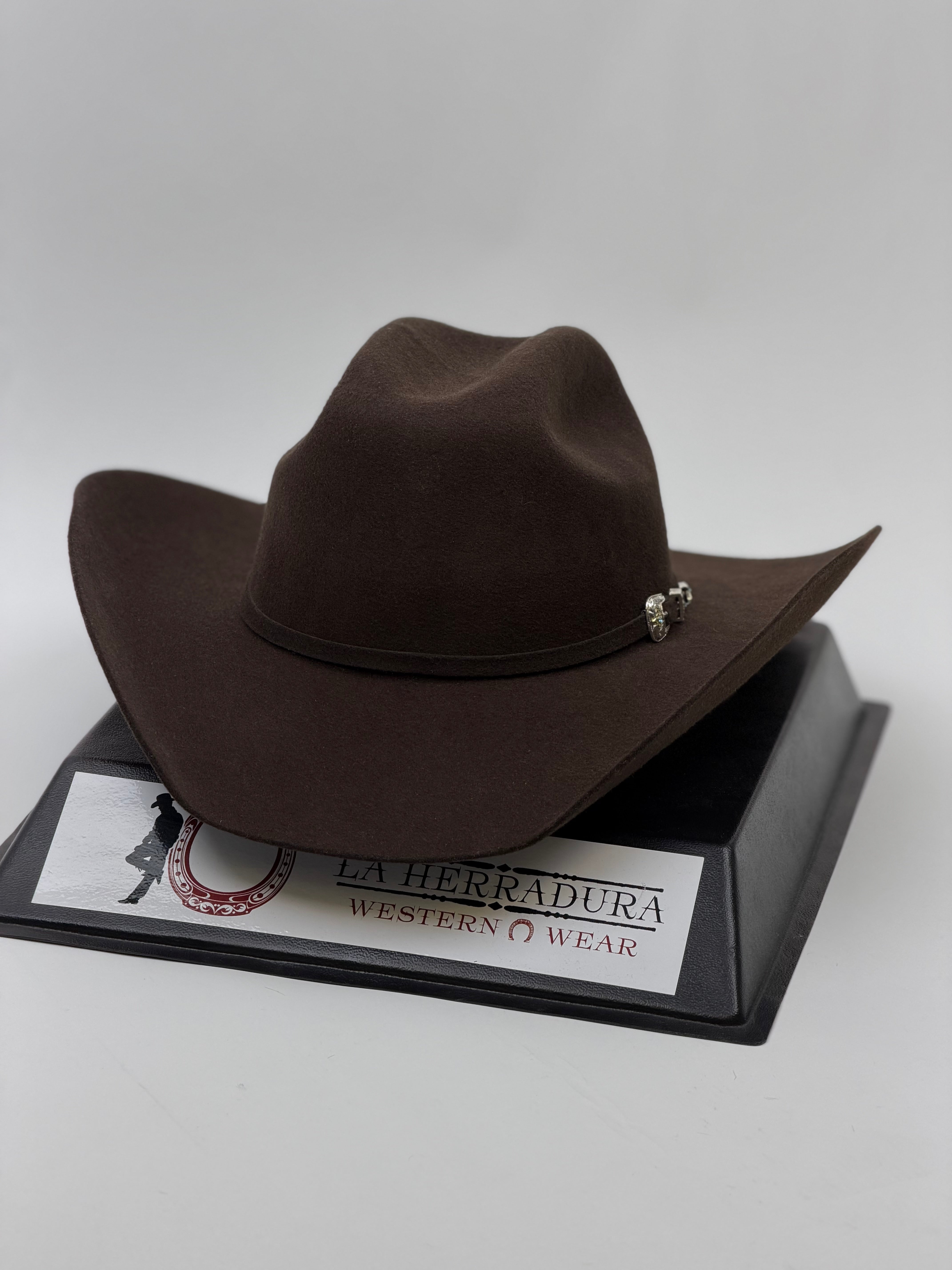 LEGACY 8X CHOCOLATE BULLHIDE COWBOY FELT HAT
