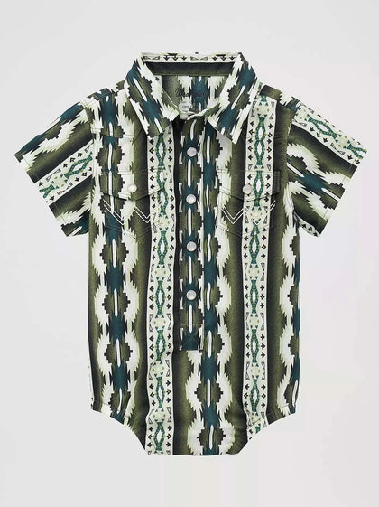 WRANGLER BABY SHORT SLEEVE GREEN- 112378896