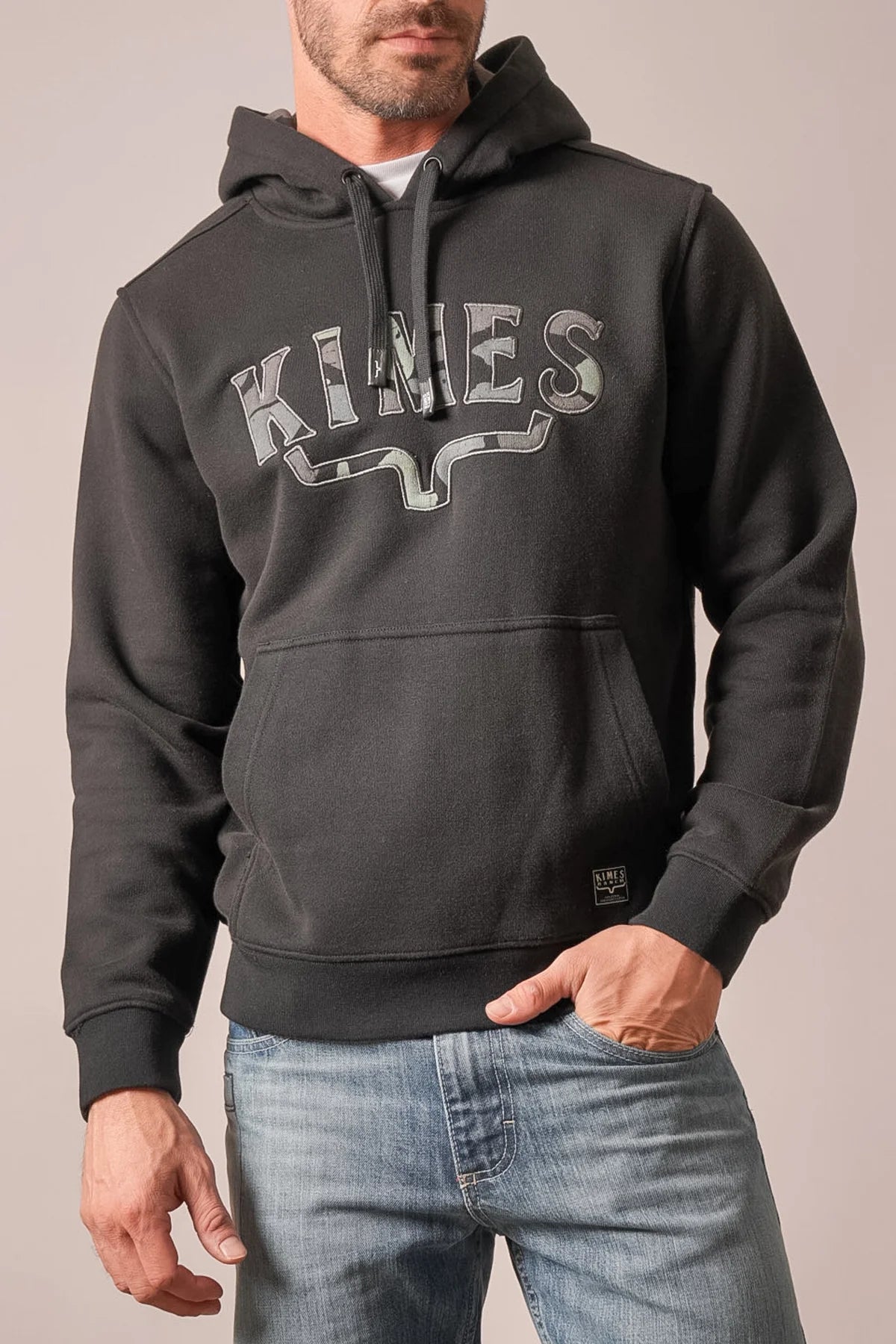 KIMES RIDDLE BLACK HOODIE