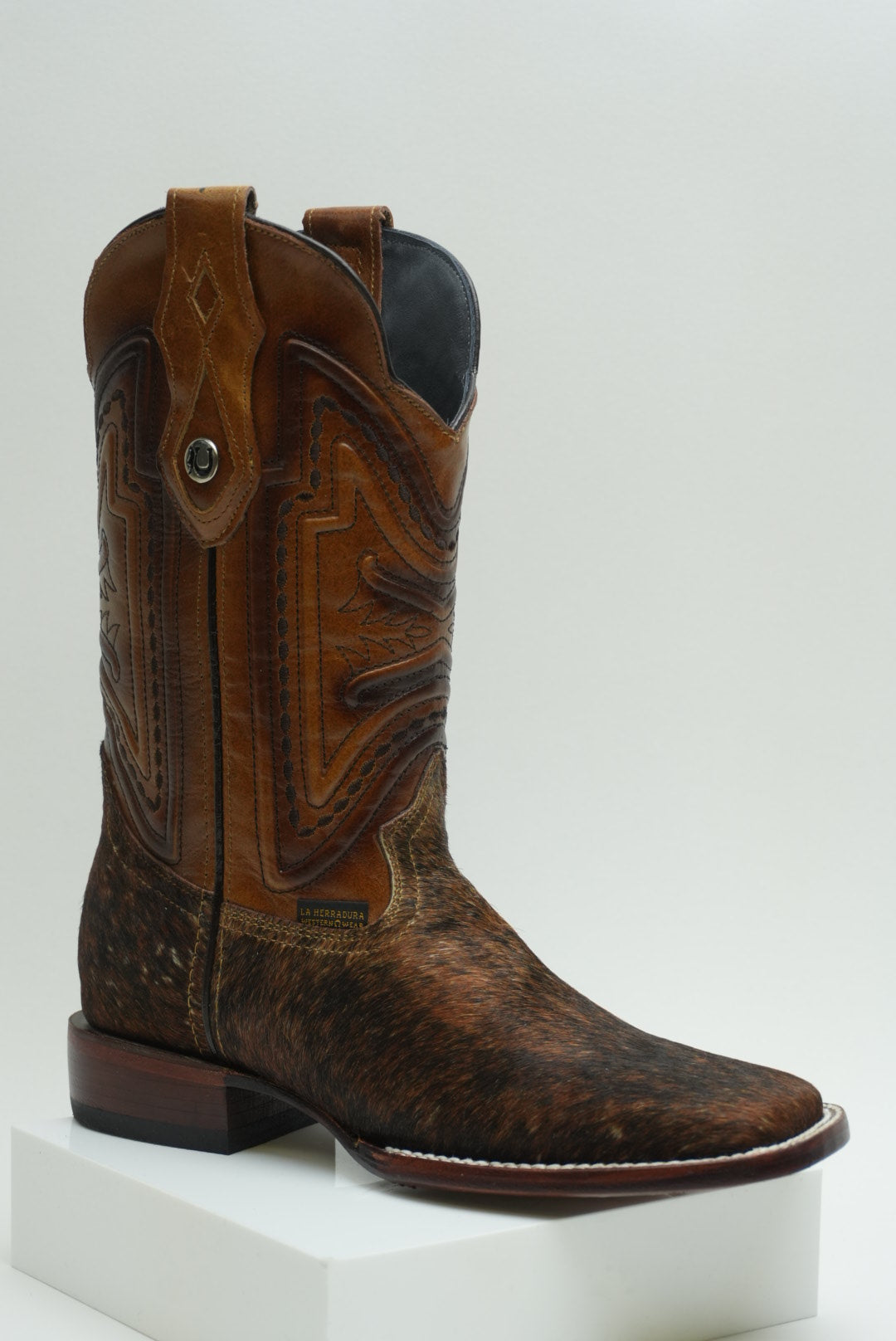 LA HERRADURA MENS DANIEL PELO TIGRE BARAZA CAJETA BOOT