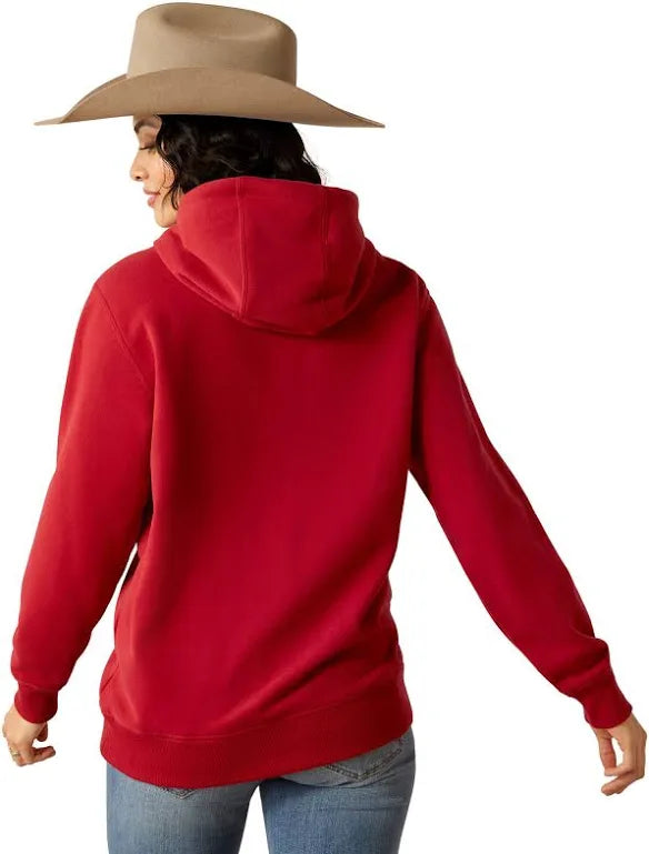 Ariat Ranch Goods Hoodie Rio Red - 2410