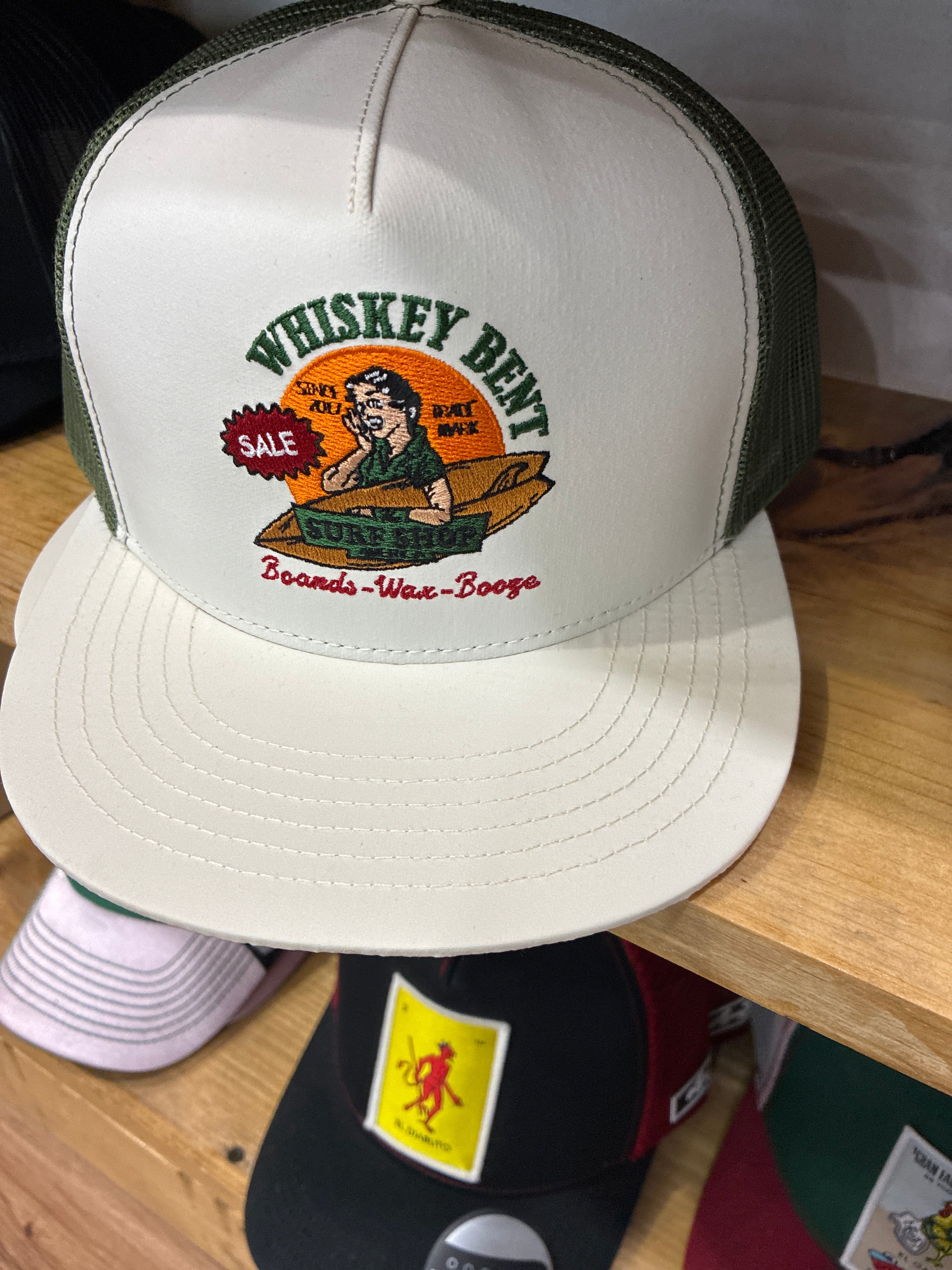 WHISKEY BENT GREEN SURF SHOP