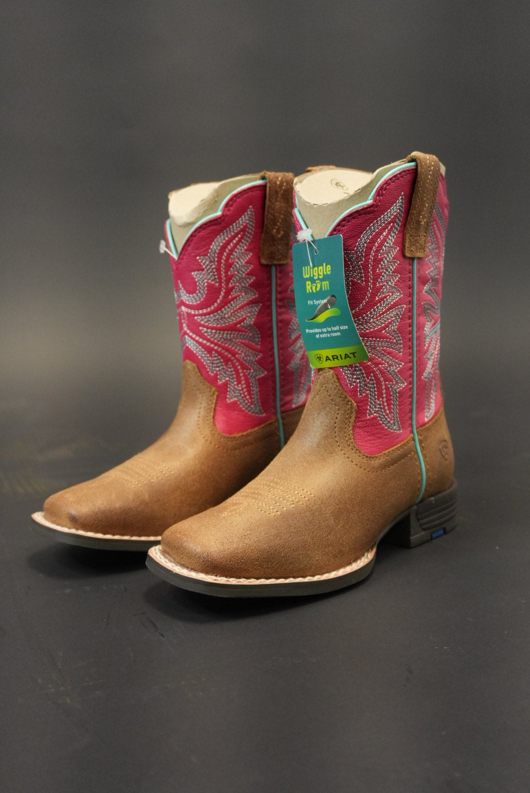 ARIAT KIDS WESTWOOD WICKER/ HOT PINK 10074191