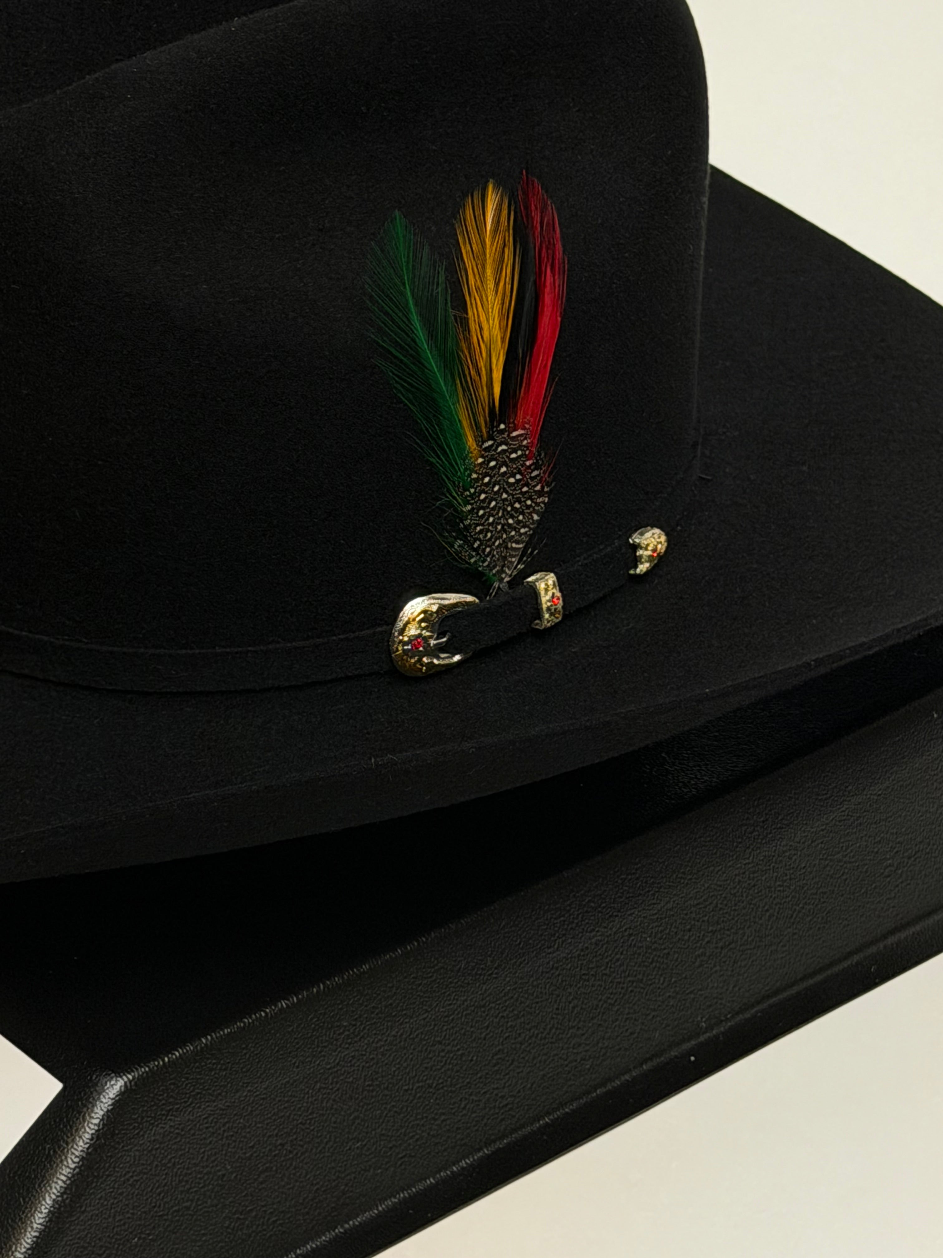 LARRY MAHAN´S 6X GORRAS COYBOY NEGRAS REALES