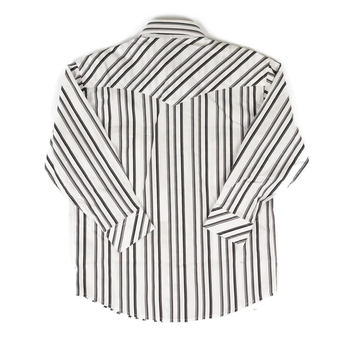 ROCK&ROLL BOYS RR STRIPE PRINTED LS GREY SNAP - BBN2S09423