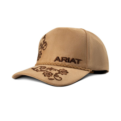 ARIAT WOMEN’S BROWN EMBROIDERED PAISLEY CAP- A300097408