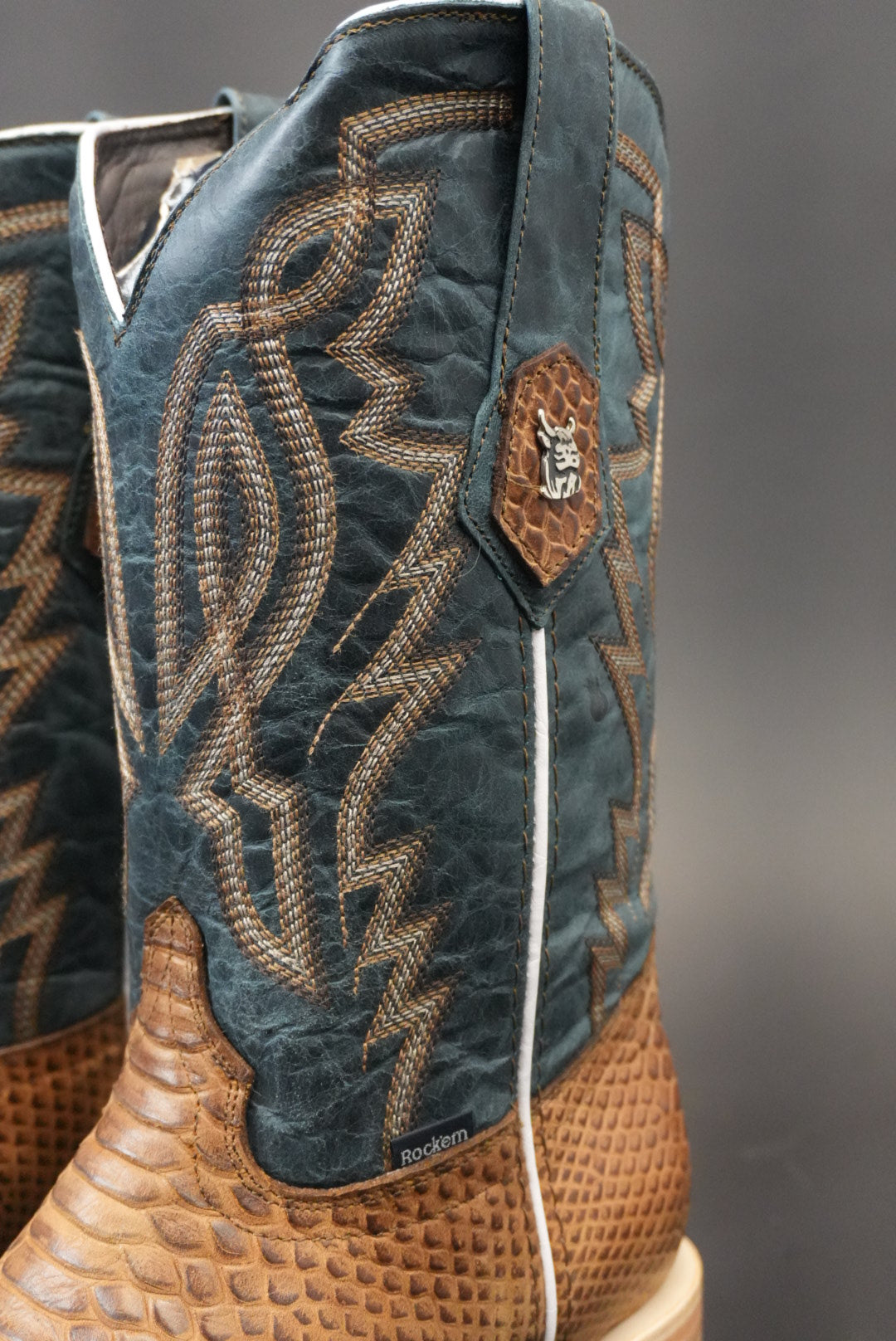 ROCKEM RENEGATE PYTHON MAPLE SQ TOE