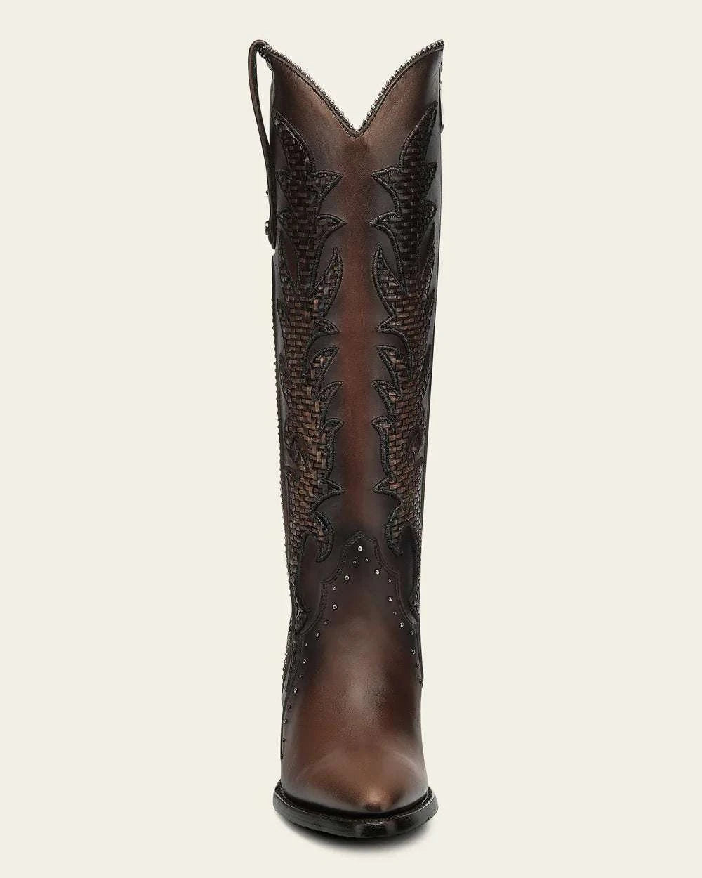 WOMEN’S CUADRA  BOTA DE RES CRUST MIEL EMBROIDERY CC338 Laherradurawwnc.com