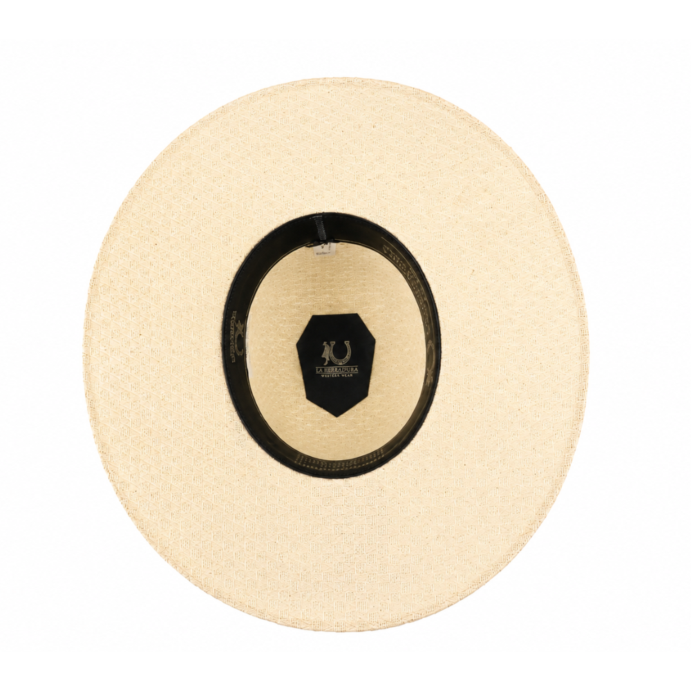 HERRADURA STRAW HAT 100X TELAR PIRAMIDE OPEN CROWN