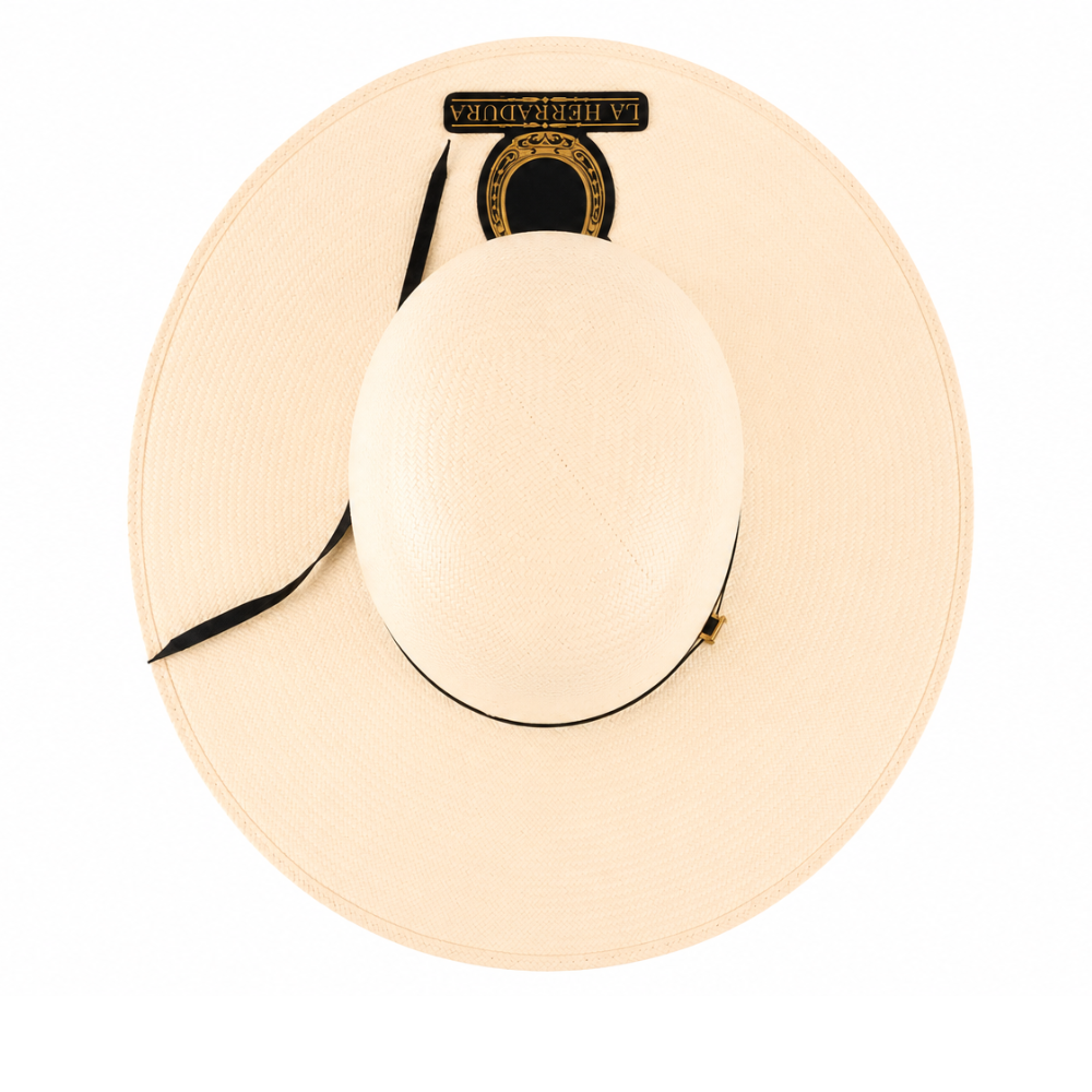 HERRADURA STRAW HAT 300X JAP COLMILLOS OPEN CROWN