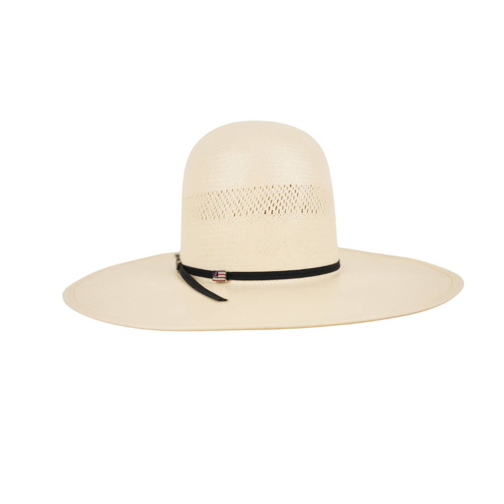7104 AMERICAN HAT OPEN CROWN STRAW HAT STYLE