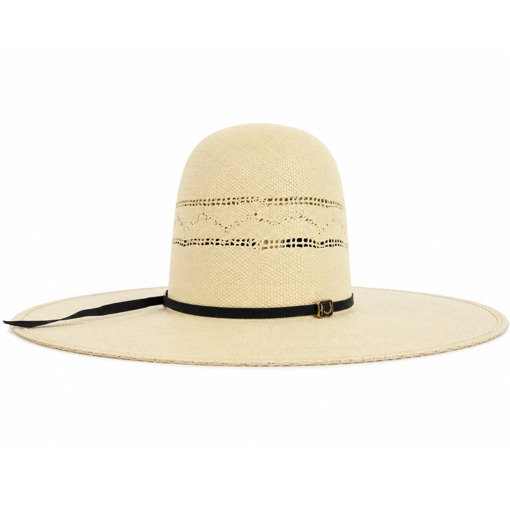 HERRADURA STRAW HAT 50X BANGORA CHOLULA OPEN CROWN