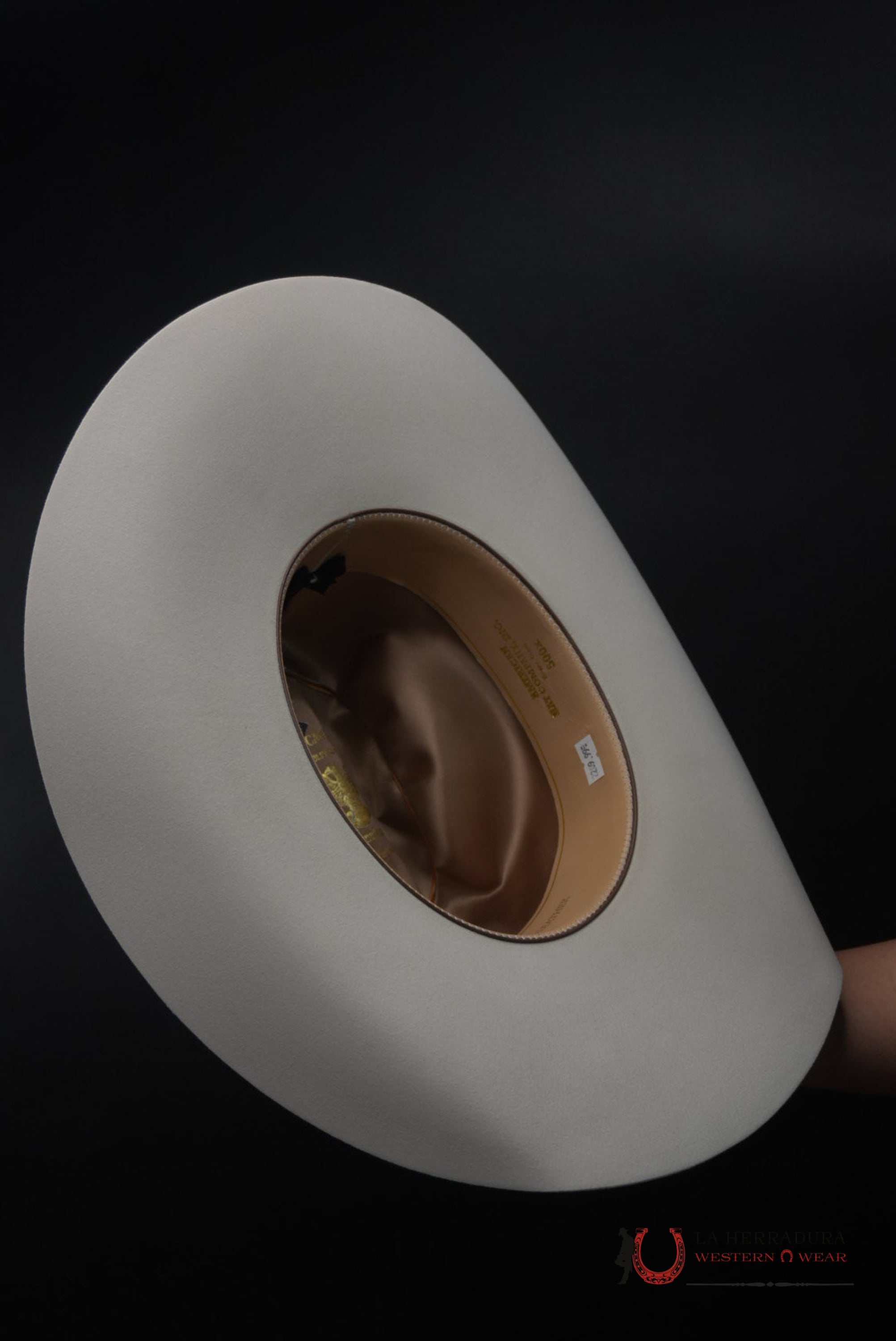 500X American Felt Hat Silver Sand TEJANA