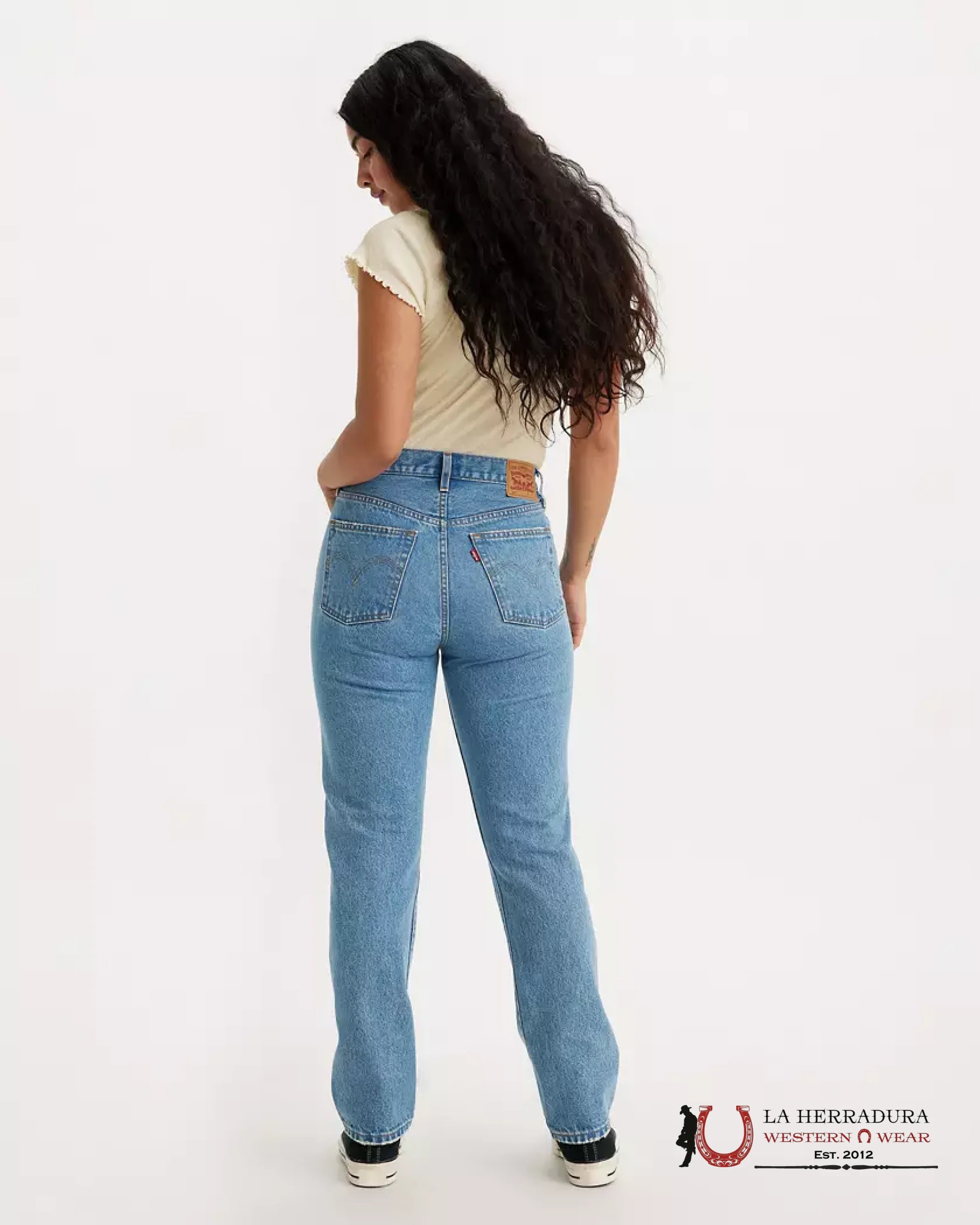 501 Original Fit Women’s Jeans - Oxnard Athens Pushed - Light Wash - 0396 LEVIS JEANS