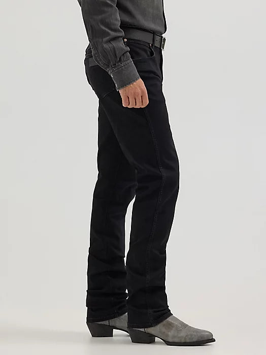 WRANGLER RETRO SLIM STRAIGHT BLACK 88MWz