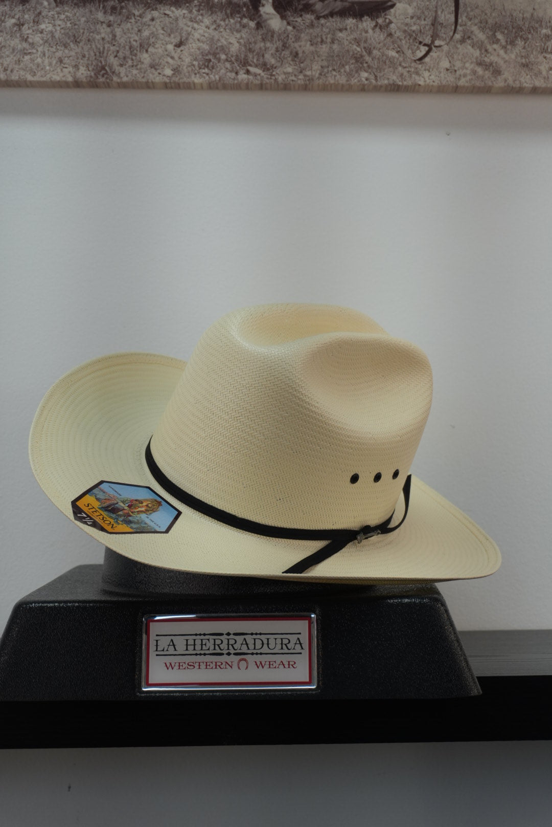 STETSON 10x Rancher 81 BLACK EVE SOMBRERO SINALOA BRIM 3 1/2 STYLE