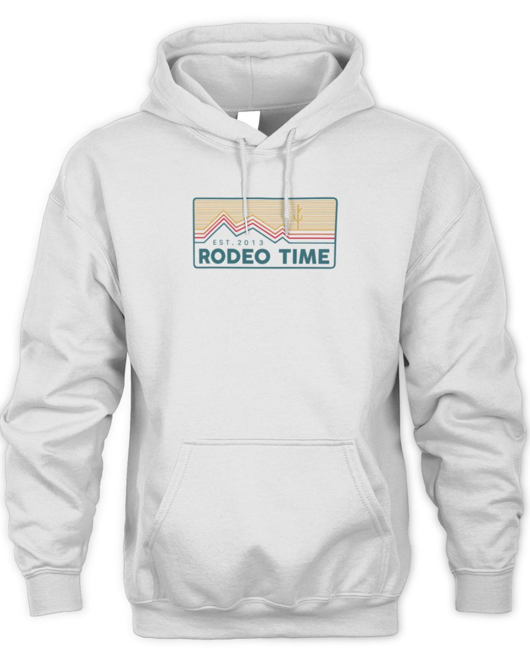 RODEO TIME HOODIE WHITE MENS-SA