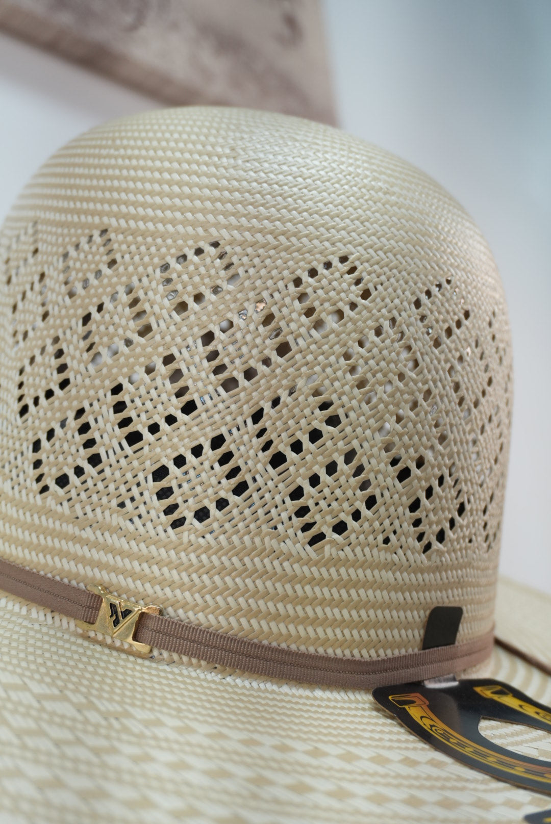 HERRADURA OPEN CROWN STRAW HAT 100x CENTANAL BRCOLOR