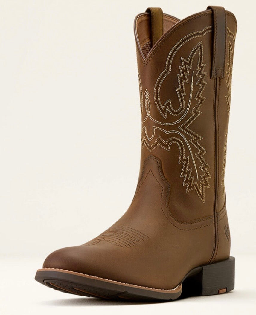 ARIAT MENS BOOT SPORT STRATTEN/DISTRESSED BROWN 10074158