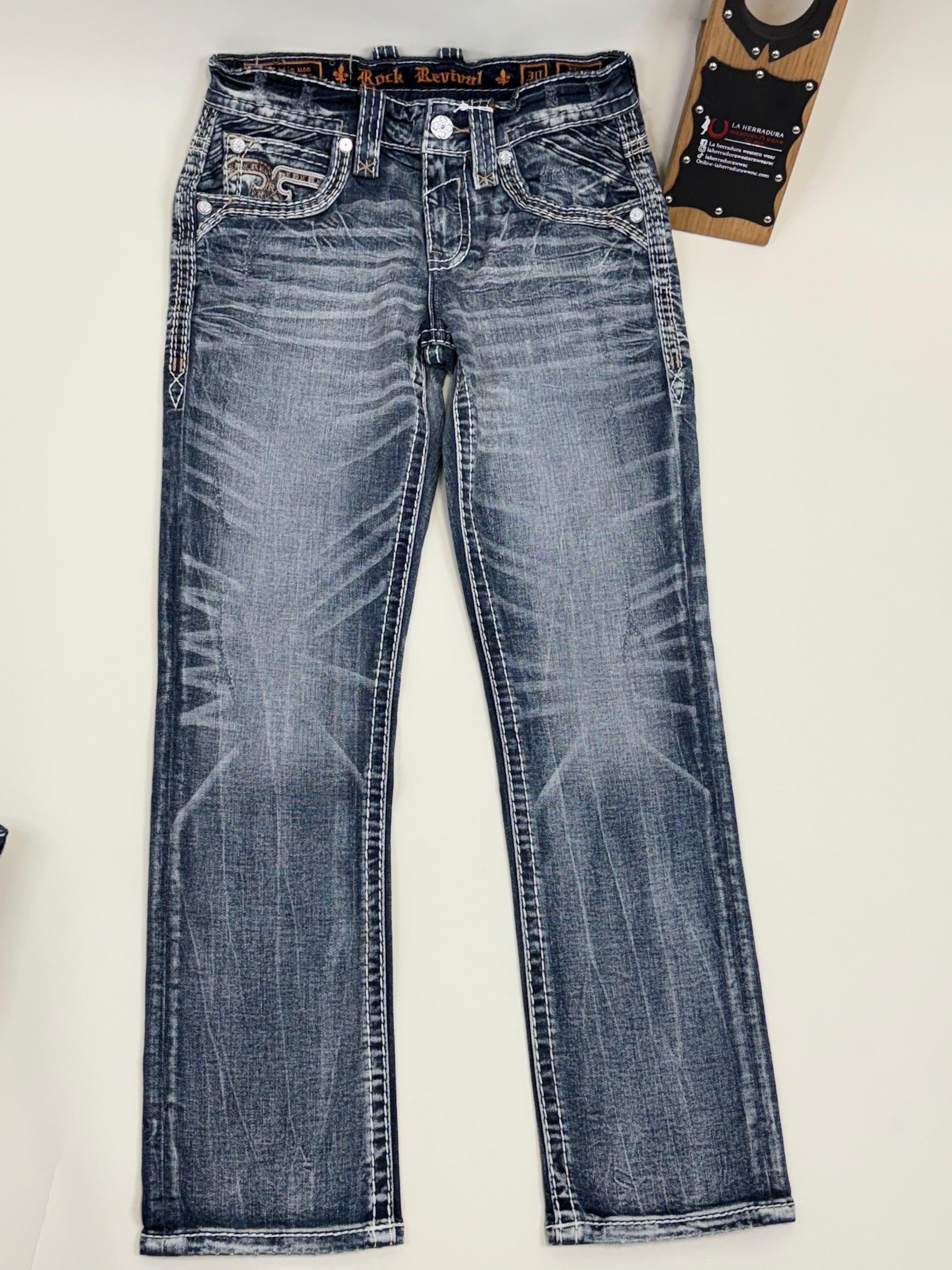 ROCKREVIVAL ELIJAH STRAIGHT JEANS