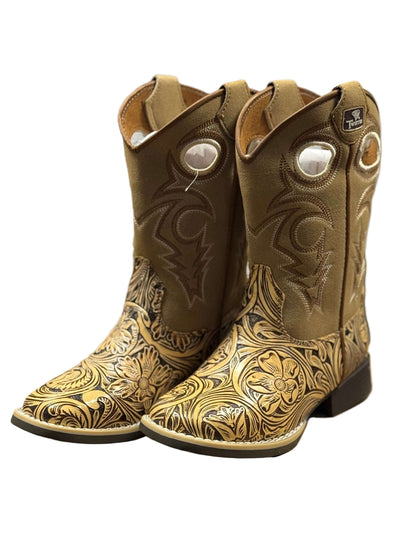 TWISTER KIDS 'RIVER' TAN FLOR DETALLADA DISEÑO TUBO VERDE 446009708
