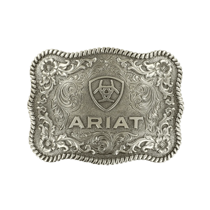 ARIAT LOGO BUCKLE SILVER DETAILS - A37006