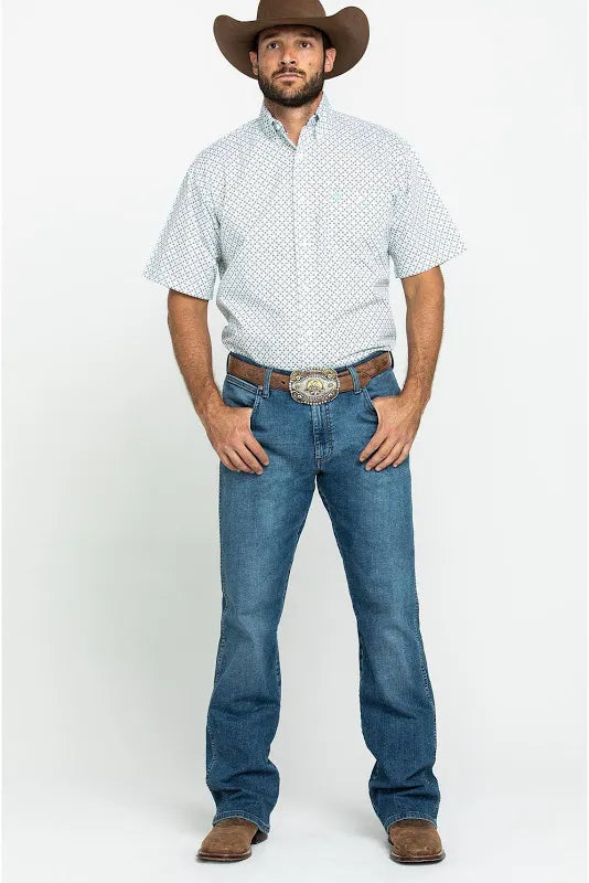 CAMISA WRANGLER ADMIRAL PRINTED GEORGE STRAIT COLLECTION