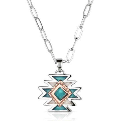 Collar de diamantes del desierto Montana Silversmith