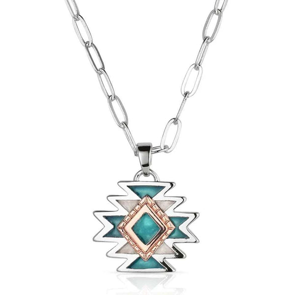 Collar de diamantes del desierto Montana Silversmith