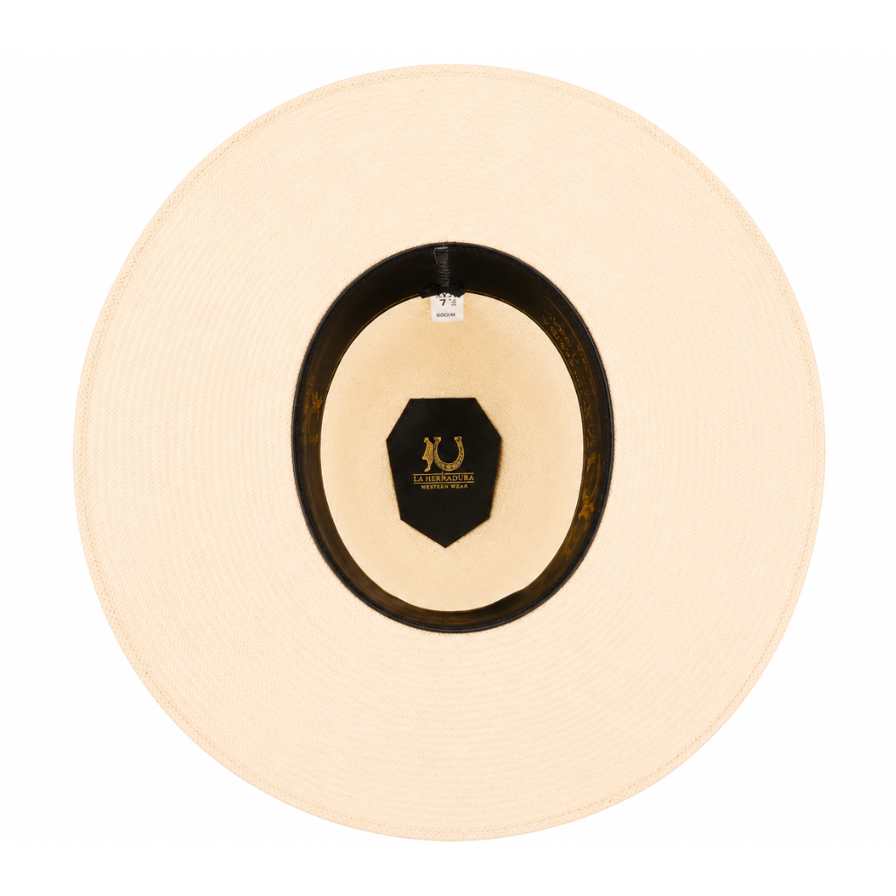 HERRADURA STRAW HAT 300X JAP COLMILLOS OPEN CROWN