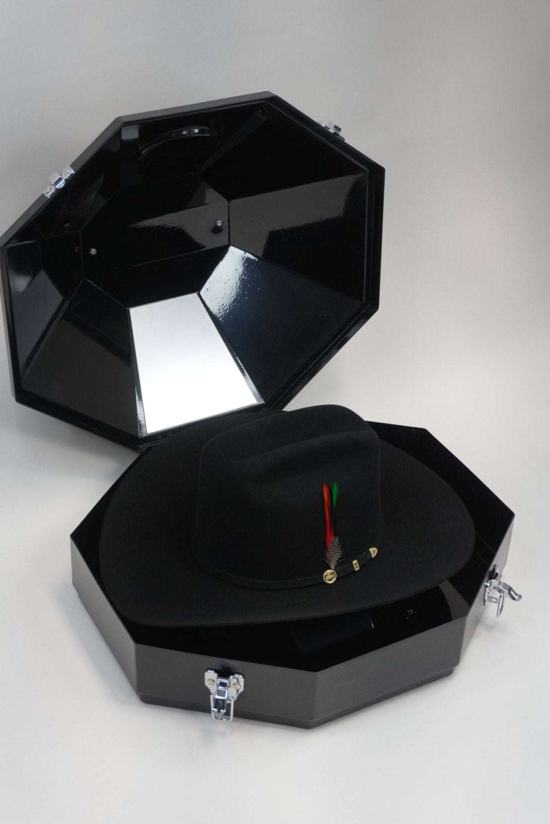STETSON EL PRESIDENTE 100X BLACK/NEGRO COPA ALTA Laherradurawwnc.com