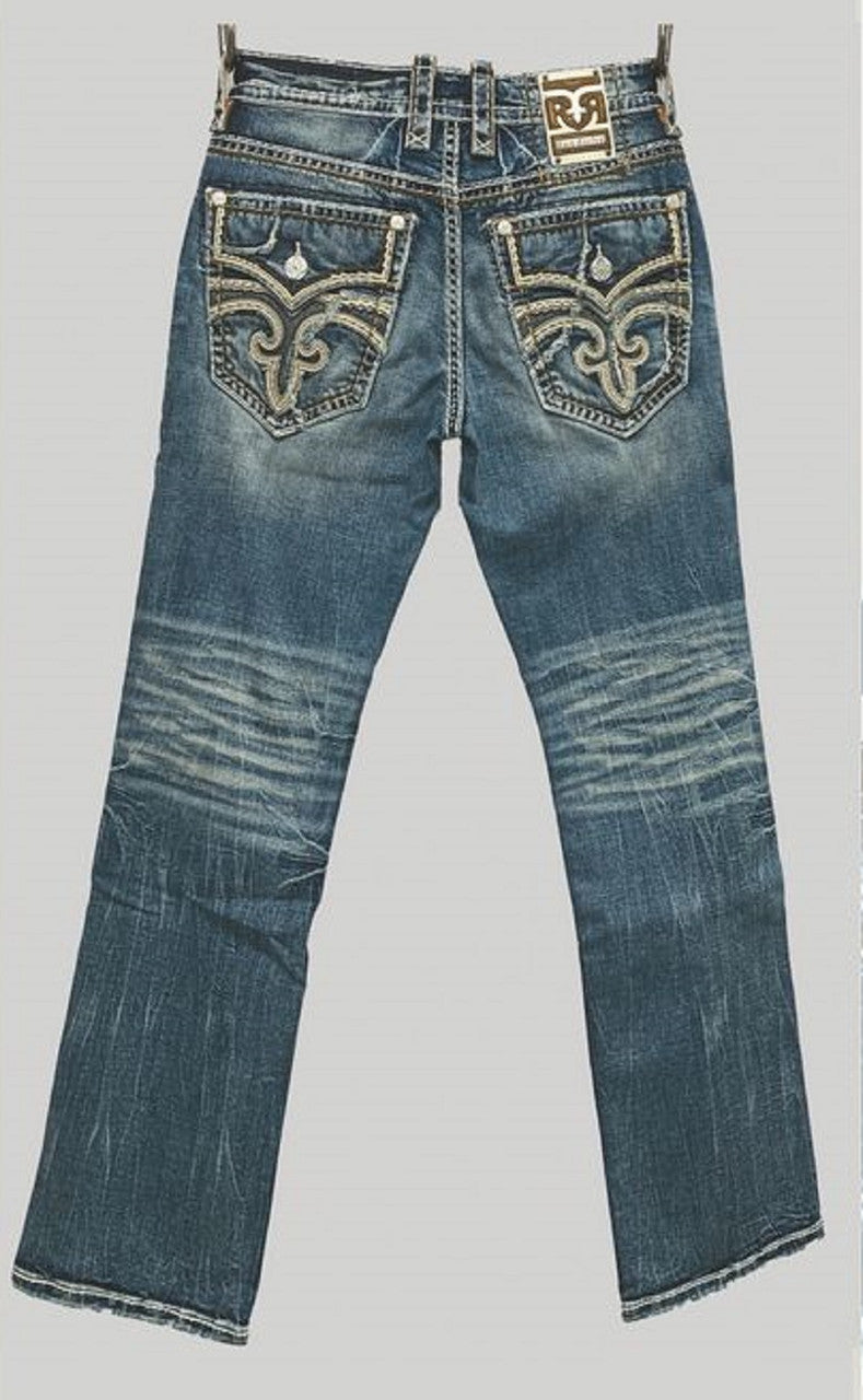 ROCK REVIVAL ANDREW B200 BOOTCUT 32” - MENS JEANS - RP5818B200R