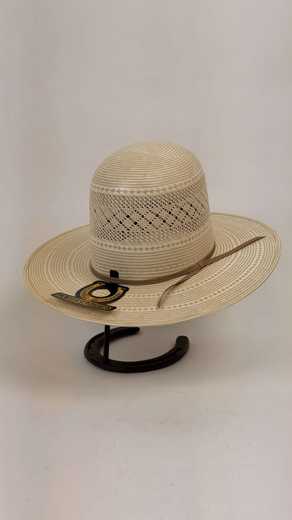 SOMBRERO DE PAJA HERRADURA DE CORONA ABIERTA 100x YELOSTON