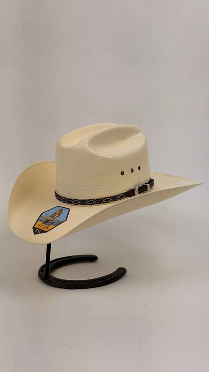 STETSON FAIRFAX NATURAL 10X STRAW HAT