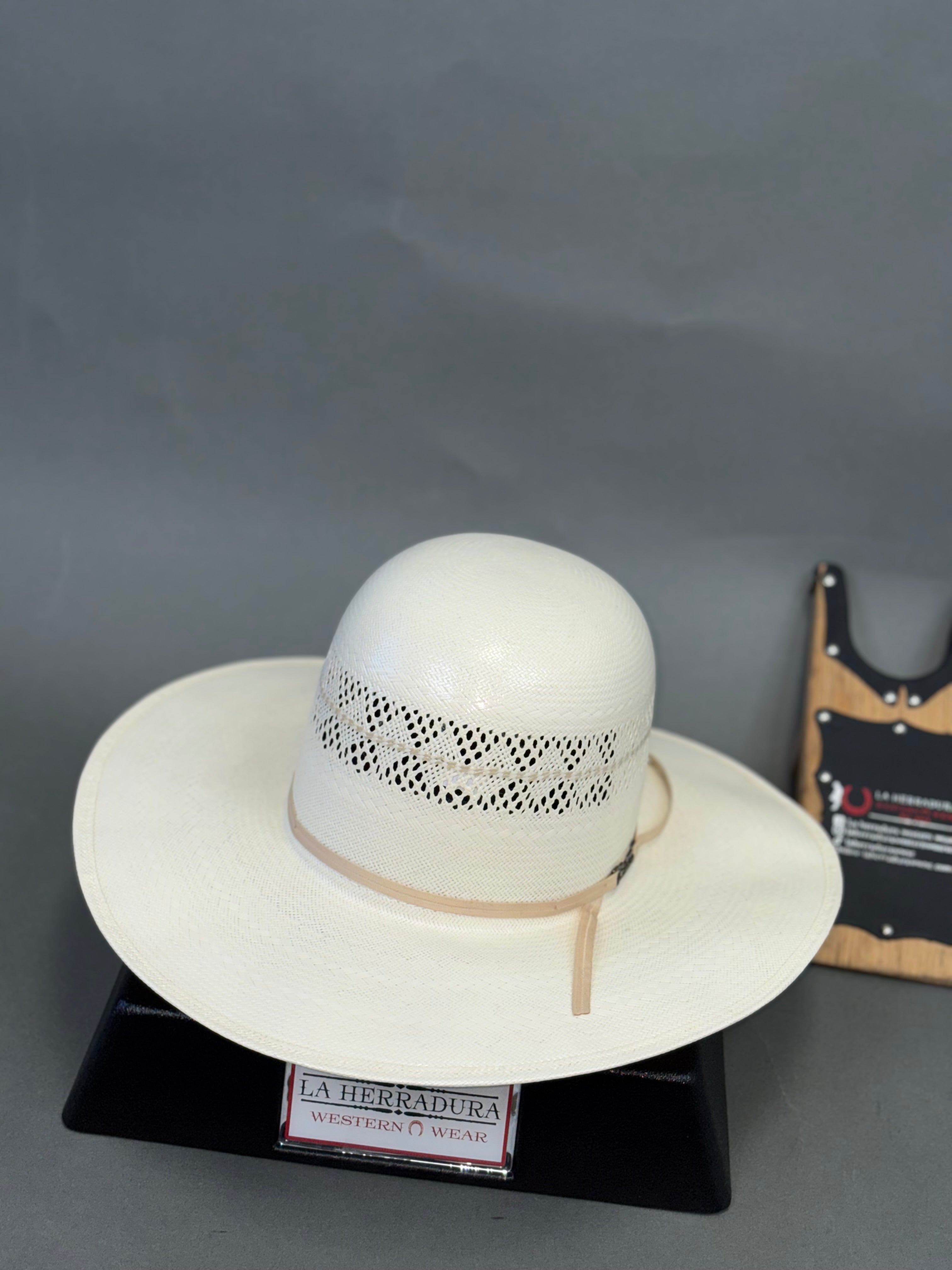 AMERICAN HAT OPEN CROWN STRAW HAT STYLE 6800