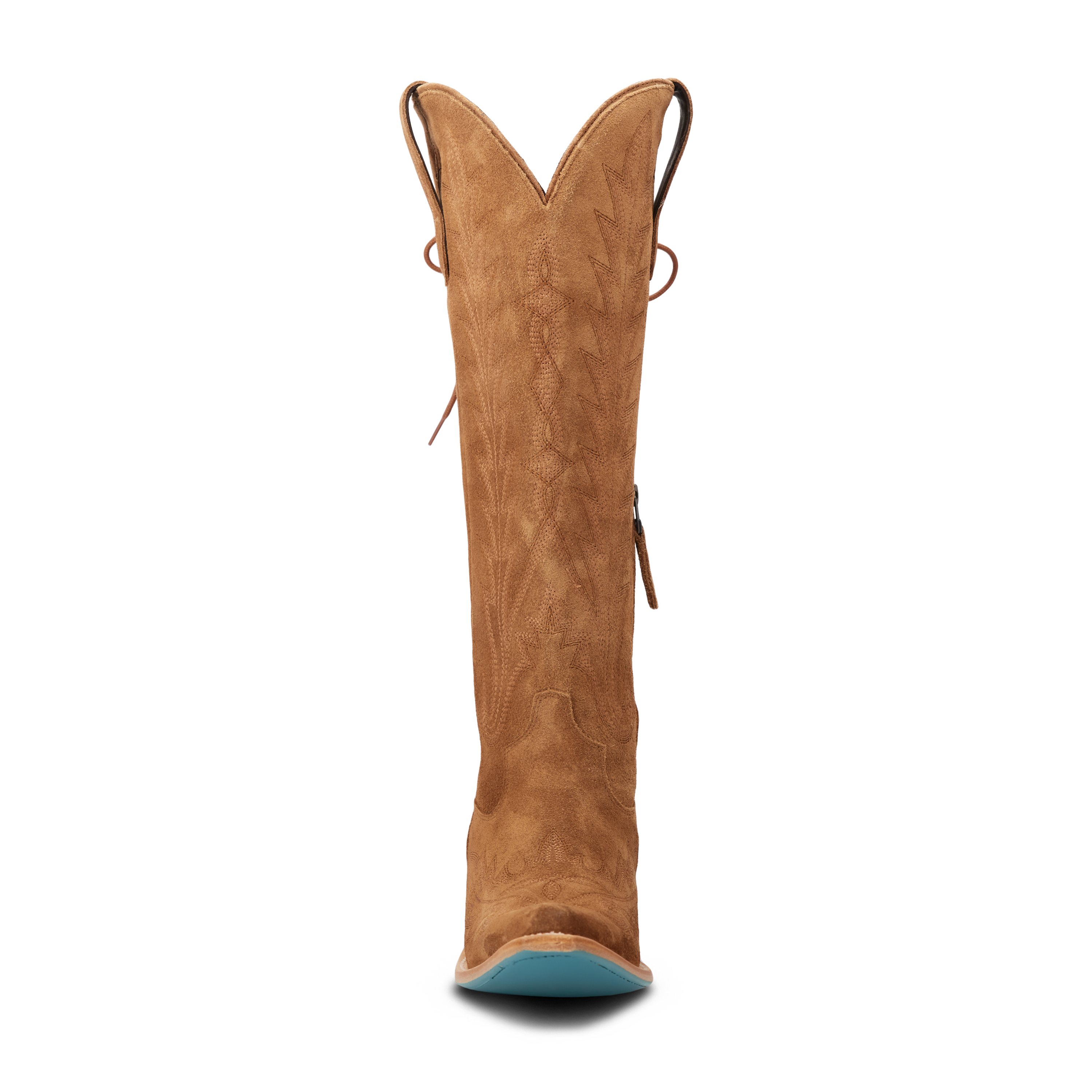 LANE WOMEN LEXINGTON KNEE HIGH TOFFEE SUEDE SNIP TOE BOOT LB0562A