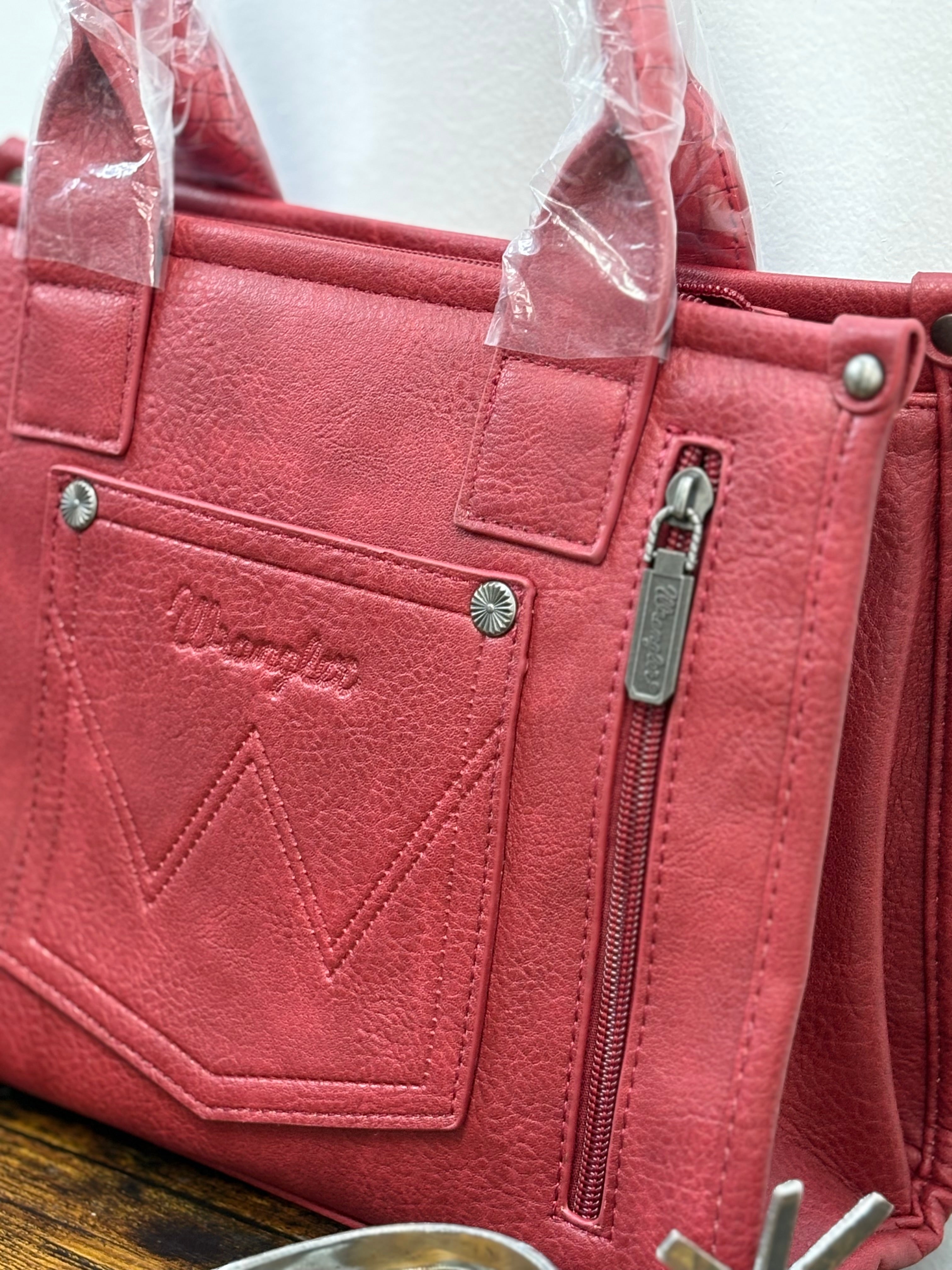 WRANGLER WINE RED BAG