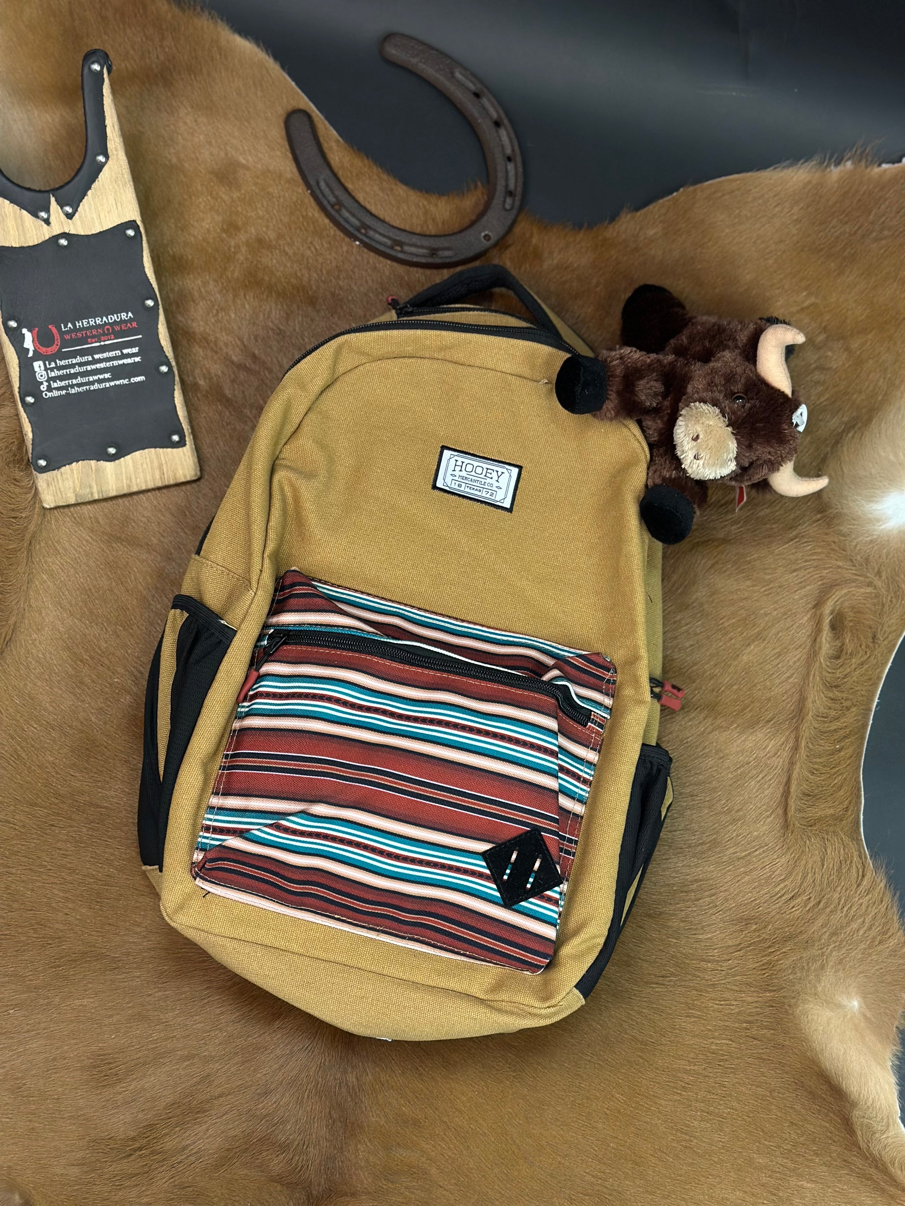 HOOEY TAN SCHOOL BOOKBAG -BP051TNSP