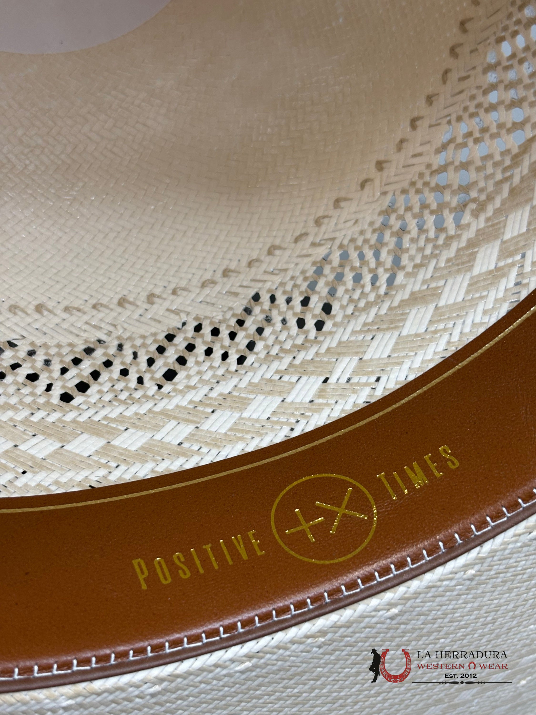 American Hat Open Crown Straw Style 6900 Tejana