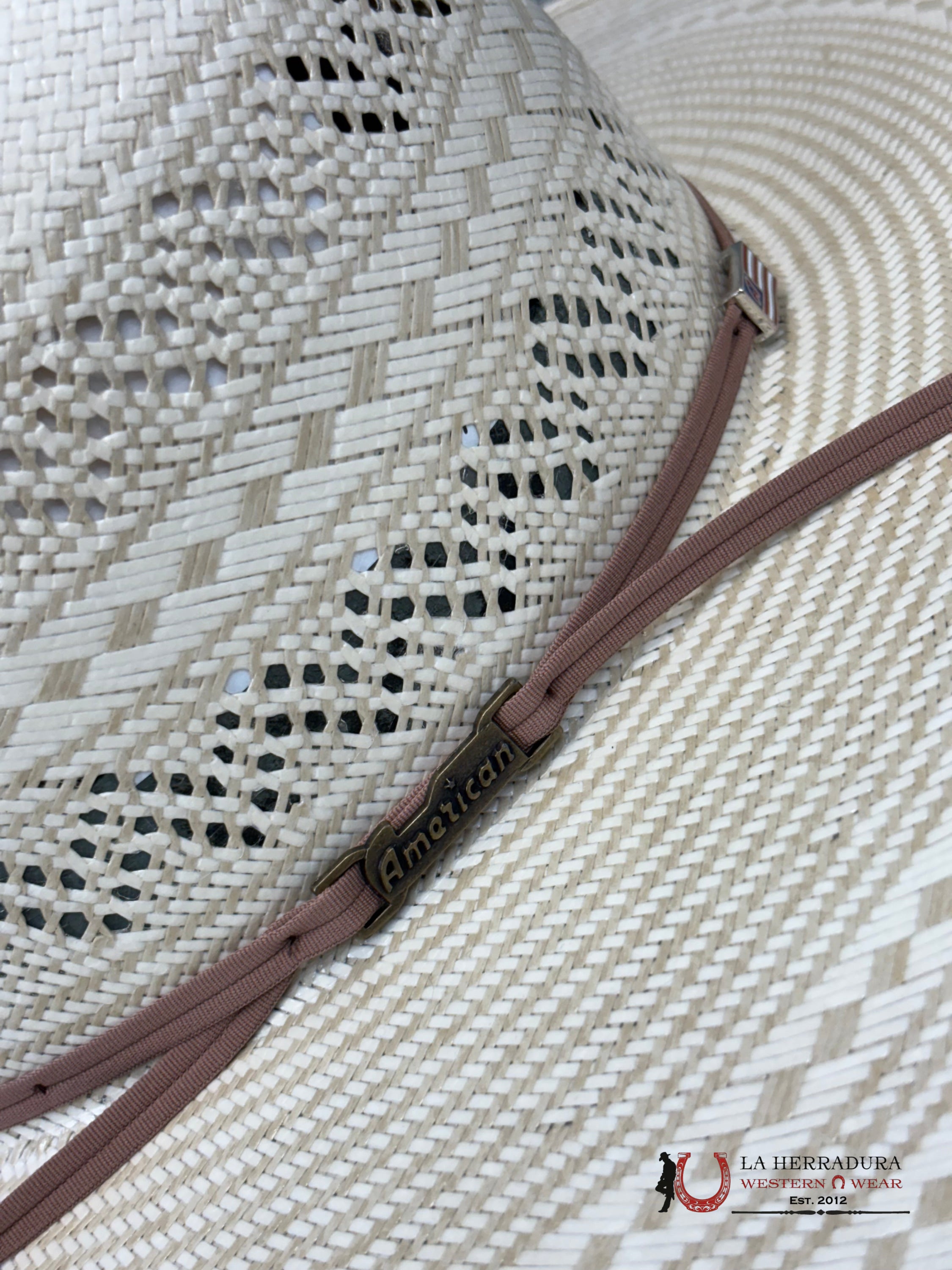 American Hat Open Crown Straw Style 6900 Tejana