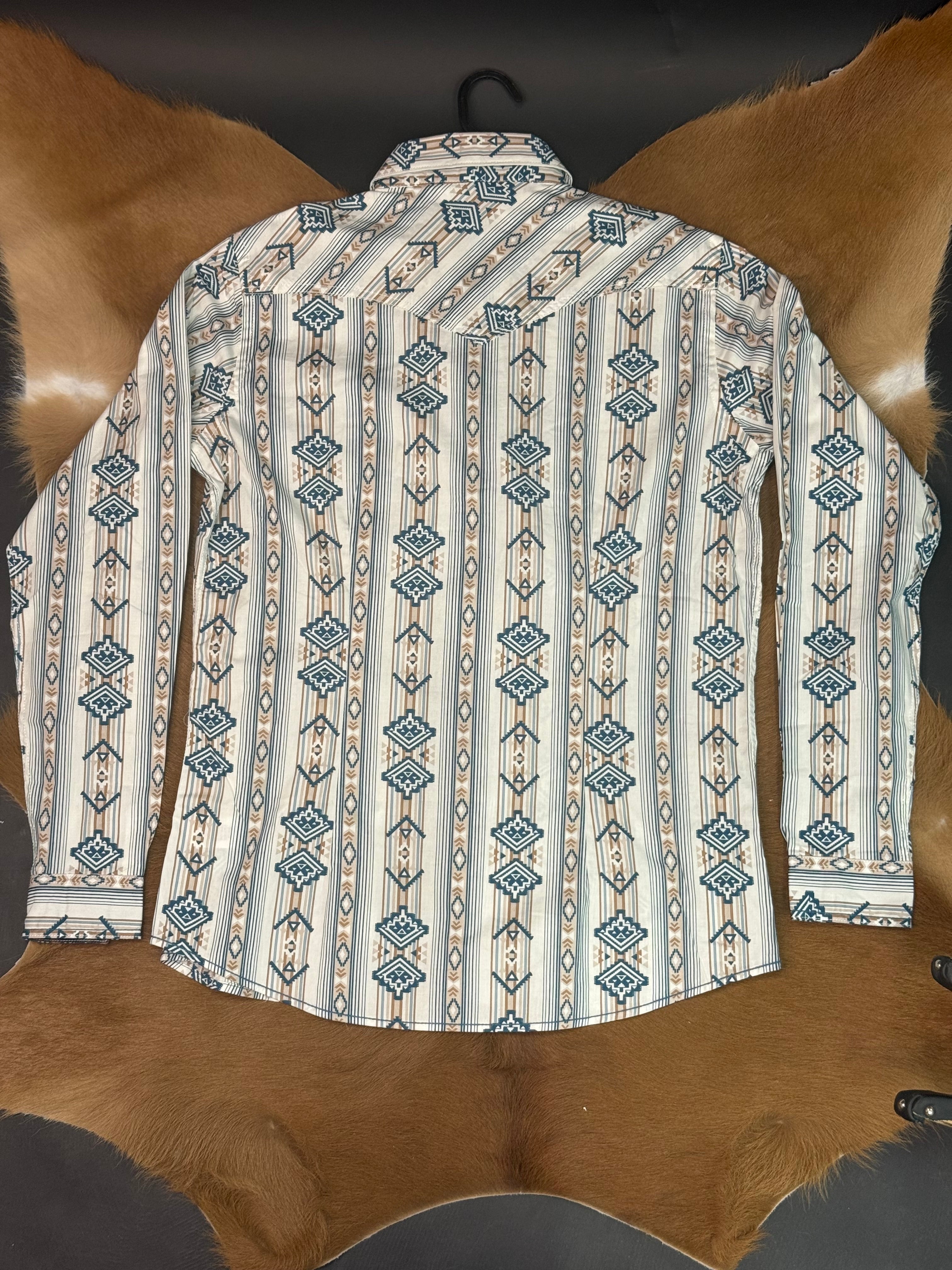 PANHANDLE WOMEN by ECRU LADIES LS SNAP R4S2515